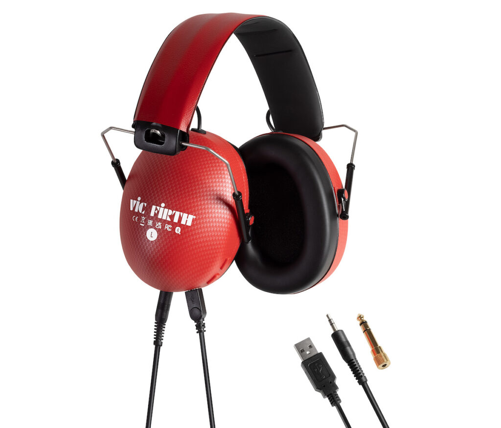 Mit dem VXHP0012 Bluetooth Isolation Headphones befreit Vic Firth den musikalischen Gehörschutz vom Kabel – wenn das gewünscht ist