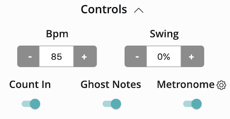 rhythmbot controls